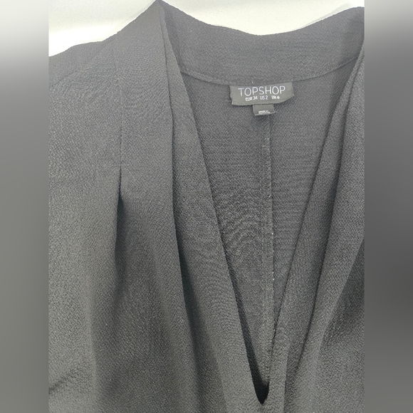 Topshop Side Tie Blouse - Picture 8 of 15